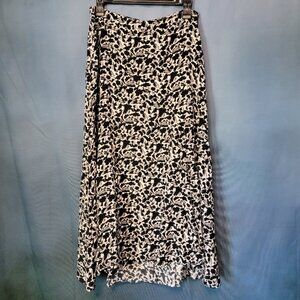 Madewell Midi Skirt with Side Slit